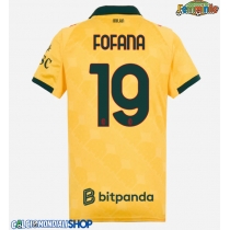 Maglie da calcio AC Milan Youssouf Fofana #19 Terza Maglia Femminile 2025-26 Manica Corta